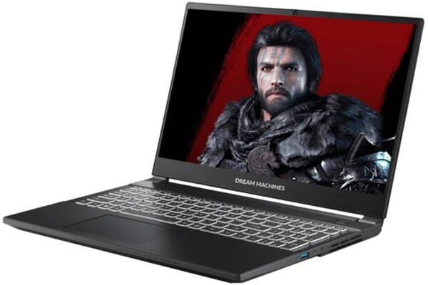 Laptop Dream Machines 15.6" AMD Ryzen 7-H255 NVIDIA GeForce RTX 5070 16GB 1TB SSD czarny