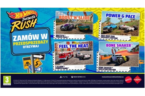 Hot Wheels Infinite Rush Edycja Premierowa PlayStation 5