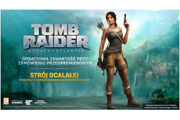 Tomb Raider Legacy of Atlantis Edycja Premierowa Xbox (Series X)