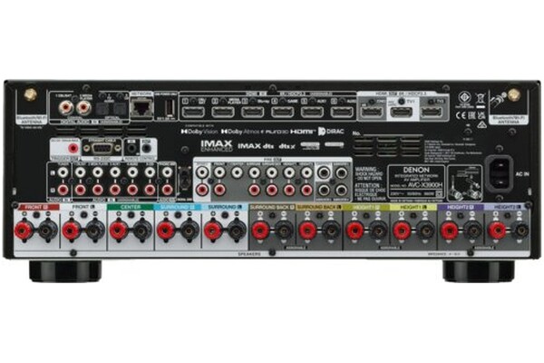 Amplituner 9.4 Denon AVC-X3900H czarny