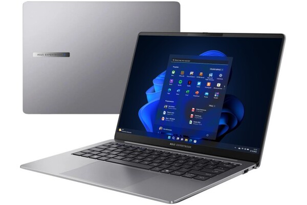Laptop ASUS ExpertBook P5 14.0" Intel Ultra 7-258V Intel Arc 32GB 1TB SSD Windows 11 Professional szary