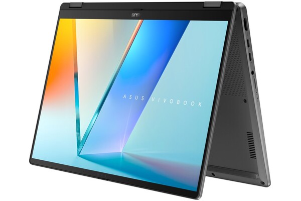 Laptop ASUS Vivobook Flip 14.0" Intel Core Ultra 7-256V Intel Arc 140V 16GB 1TB SSD M.2 Windows 11 Home szary