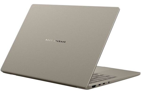 Laptop ASUS Zenbook A14 OLED 14.0" Qualcomm Snapdragon X1-26-100 Qualcomm Adreno X1-45 16GB 512GB SSD M.2 Windows 11 Home beżowy