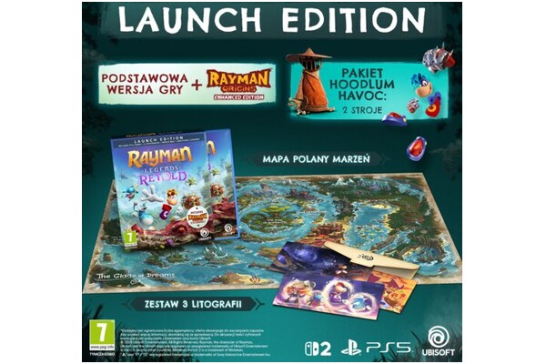 Rayman Legends Retold Edycja Premierowa PlayStation 5
