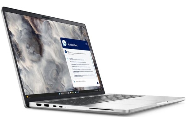 Laptop DELL Pro 16 16.0" Intel Core Ultra 5-236V Intel Arc 16GB 512GB SSD M.2 Windows 11 Professional srebrny