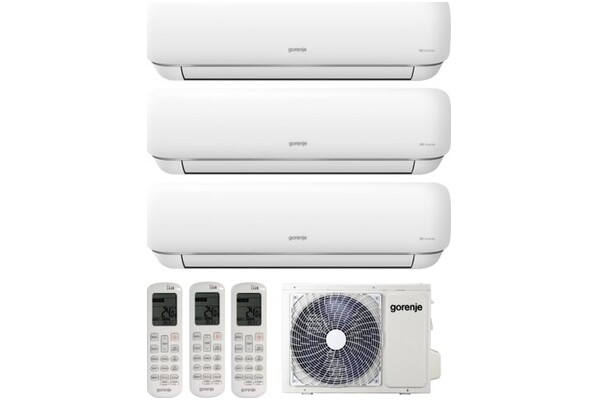 Klimatyzator ścienny SPLIT z montażem Gorenje PAN35IN/PAN35INK 57dB