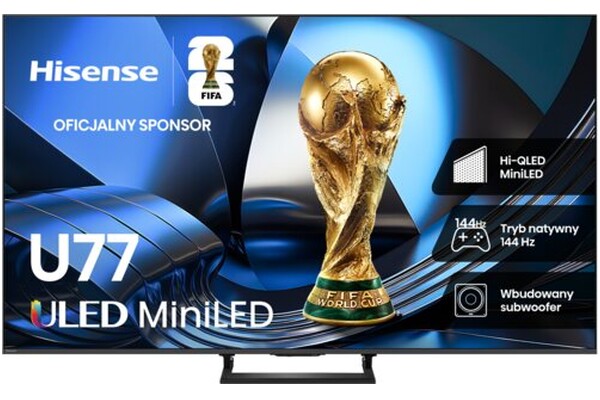 Telewizor Hisense 75" 4K Ultra HD 75U77SE