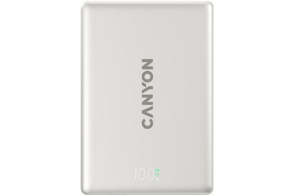 Powerbank Canyon OnPower 500 5000mAh 20.0W srebrny