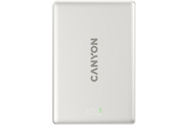 Powerbank Canyon OnPower 511 10000mAh 20.0W srebrny