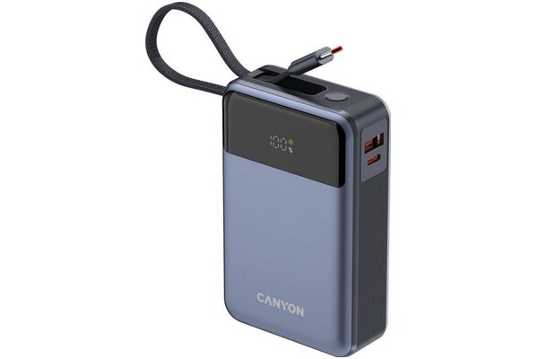 Powerbank Canyon OnPower 600 20000mAh 65.0W szary