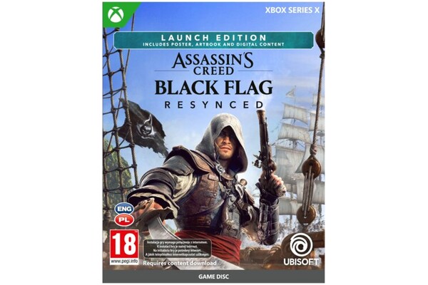 Assassins Creed Black Flag Resynced Edycja Premierowa Xbox (Series X)
