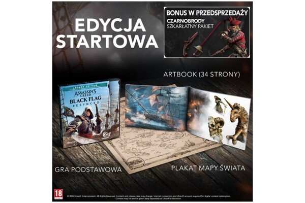Assassins Creed Black Flag Resynced Edycja Premierowa Xbox (Series X)