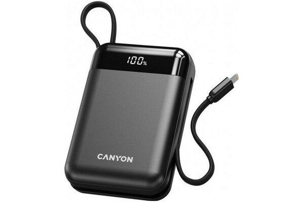 Powerbank Canyon OnPower 204 20000mAh 22.5W czarny