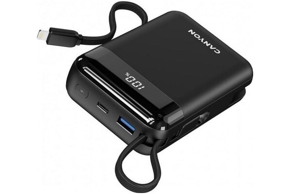 Powerbank Canyon OnPower 204 20000mAh 22.5W czarny