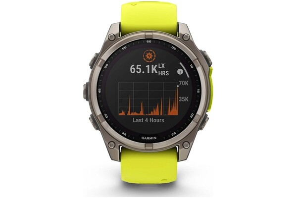 Smartwatch Garmin Fenix 8 Sapphire Solar 47.0mm żółty