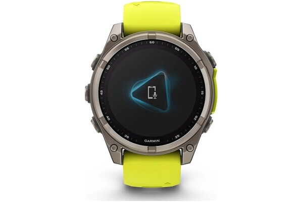 Smartwatch Garmin Fenix 8 Sapphire Solar 47.0mm żółty