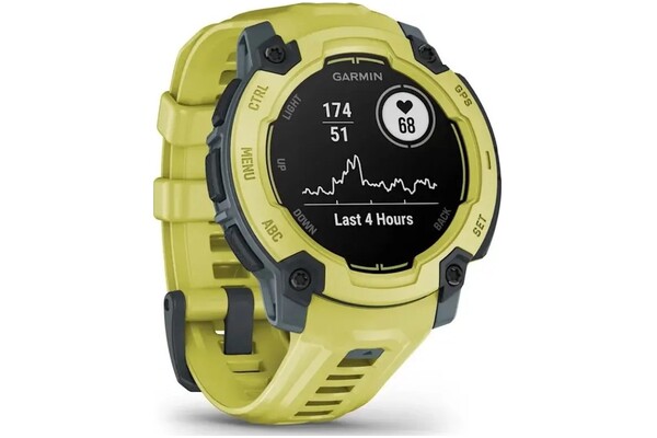 Smartwatch Garmin Instinct 45.0mm żółty
