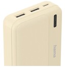 Powerbank Hama Pocket 10 10000mAh beżowy