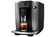 Ekspres JURA Dark Inox E6 automatyczny szary