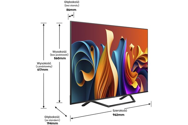Telewizor Hisense 43A7NQ 43" 4K Ultra HD