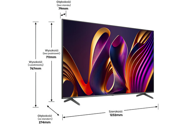 Telewizor Hisense 55E79NQ 55" 4K Ultra HD Pro