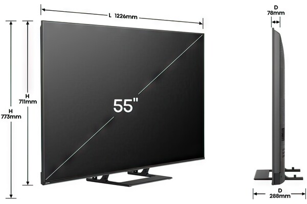 Telewizor Hisense 55A7Q 55" 4K Ultra HD