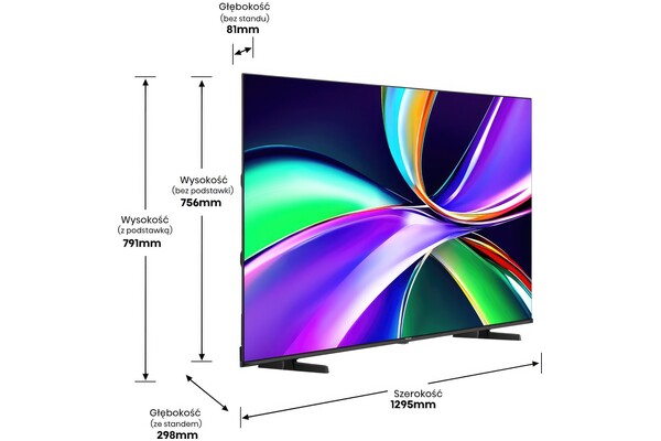 Telewizor Hisense 58E79Q 58" 4K Ultra HD