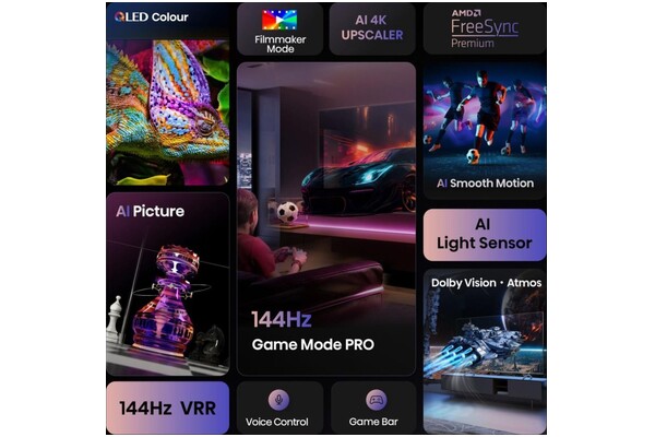 Telewizor Hisense 43E77Q 43" 4K Ultra HD Pro