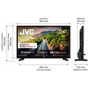 Telewizor JVC LT24VAHM330 24" HD Ready