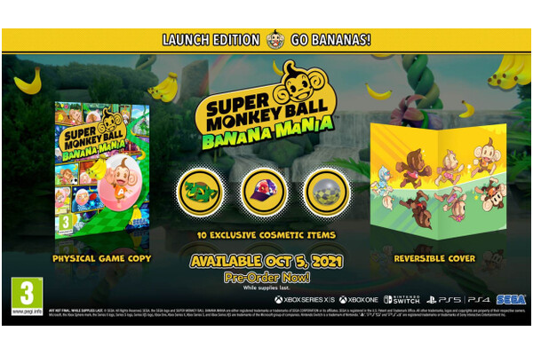 Super Monkey Ball Banana Mania Edycja Premierowa Xbox (Series X)