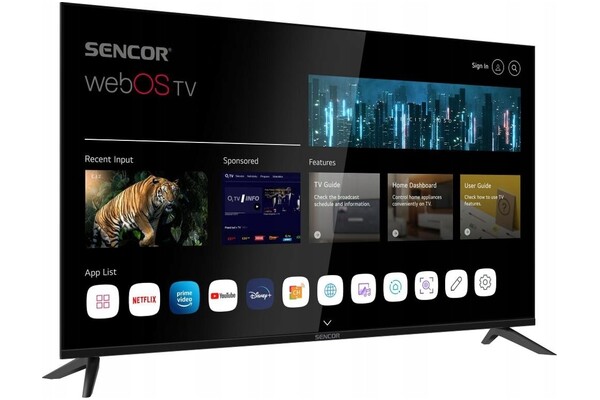 Telewizor SENCOR SLE 50US804B 50" 4K Ultra HD