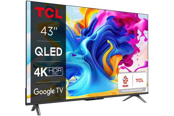 Telewizor TCL 43C645 43" 4K Ultra HD