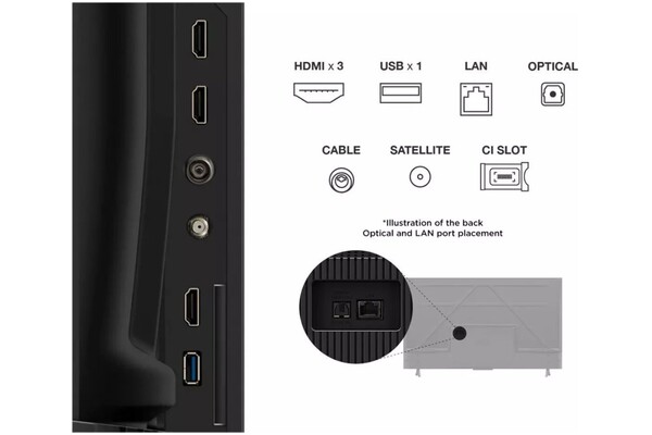 Telewizor TCL 65P69K 65" 4K Ultra HD