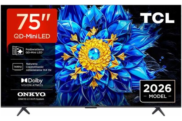 Telewizor TCL 75P8L 75" 4K Ultra HD