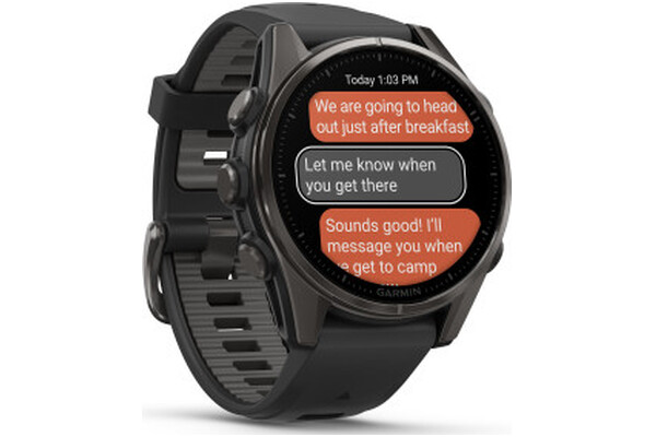 Smartwatch Garmin Fenix 8 Sapphire 43.0mm czarny