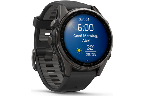 Smartwatch Garmin Fenix 8 Sapphire 43.0mm czarny