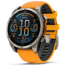 Smartwatch Garmin Fenix 8 Sapphire 47.0mm czarno-pomarańczowy