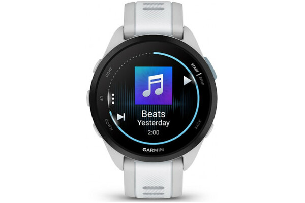 Smartwatch Garmin Forerunner 165 Music 43.0mm szary