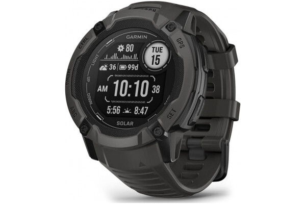 Smartwatch Garmin Instinct 2X Solar 50.0mm grafitowy
