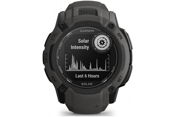 Smartwatch Garmin Instinct 2X Solar 50.0mm grafitowy