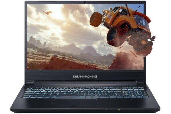 Laptop Dream Machines 15.6" AMD Ryzen 7 5800H NVIDIA GeForce RTX 3050 Ti 32GB 1TB SSD Windows 10 Home czarny