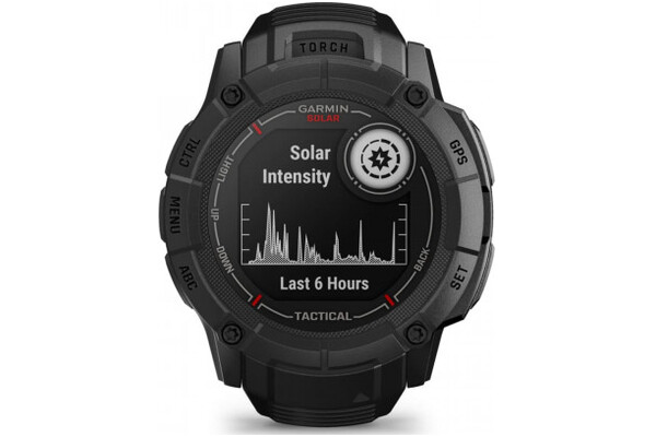 Smartwatch Garmin Instinct 2X Solar Tactical 50.0mm czarny