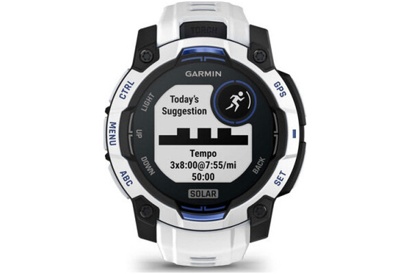 Smartwatch Garmin Instinct 3 Solar 45.0mm niebiesko-biały