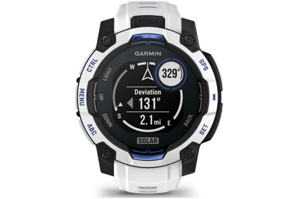 Smartwatch Garmin Instinct 3 Solar 45.0mm niebiesko-biały