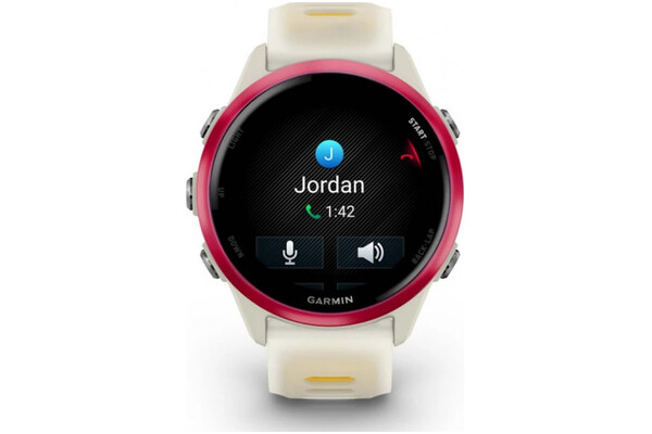 Smartwatch Garmin Forerunner 570 42.0mm biało-żółty