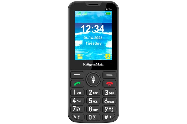 Smartfon Kruger&Matz Simple 924 czarny 2.40" poniżej 0.1GB/poniżej 0.5GB