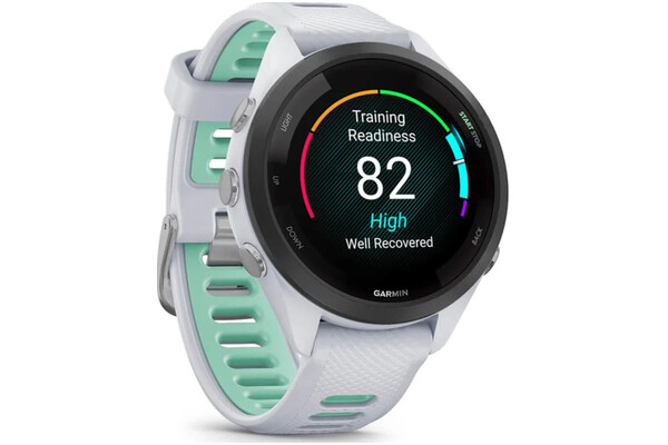 Smartwatch Garmin Forerunner 265S 42.0mm Biało-miętowy