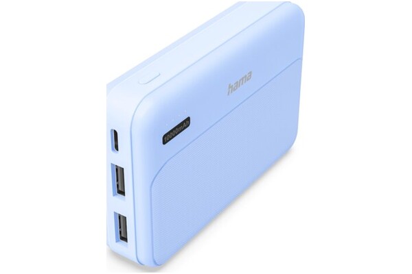 Powerbank Hama Pocket 10 10000mAh 10.5W niebieski