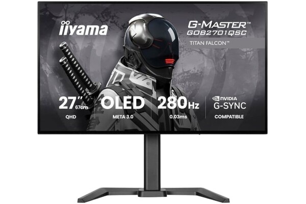 Monitor 27.0" IIYAMA GOB2701QSC-B1 czarny