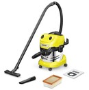 Odkurzacz Karcher WD4S tradycyjny workowy żółto-czarny